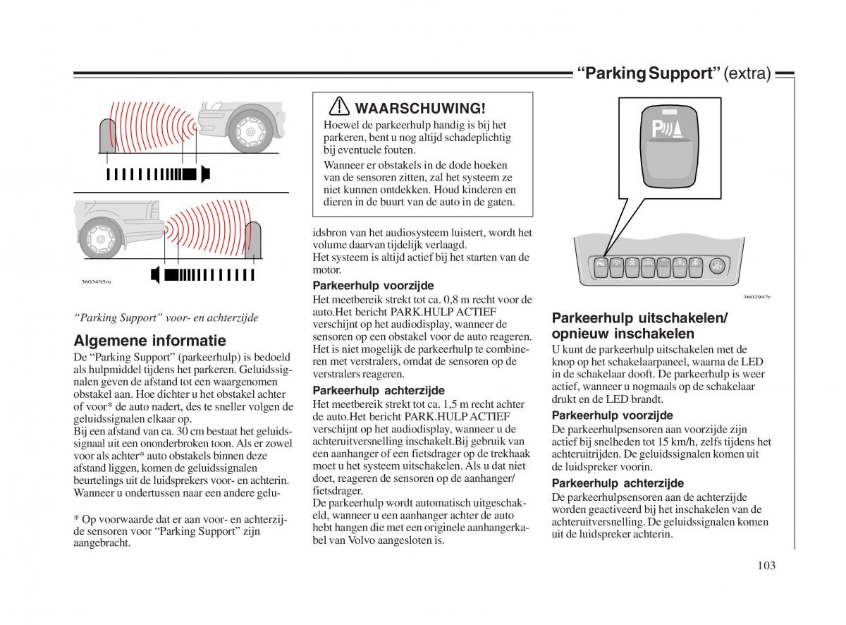 Volvo V70 II 2 handleiding / page 104