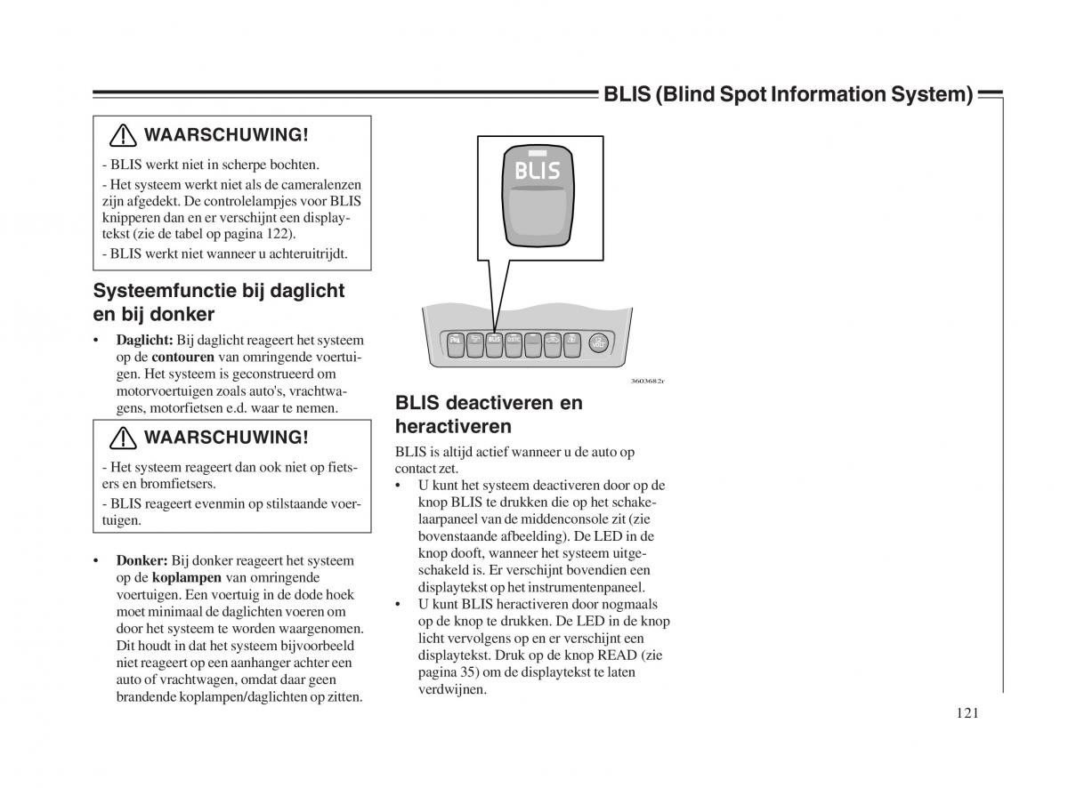 Volvo V70 II 2 handleiding / page 122