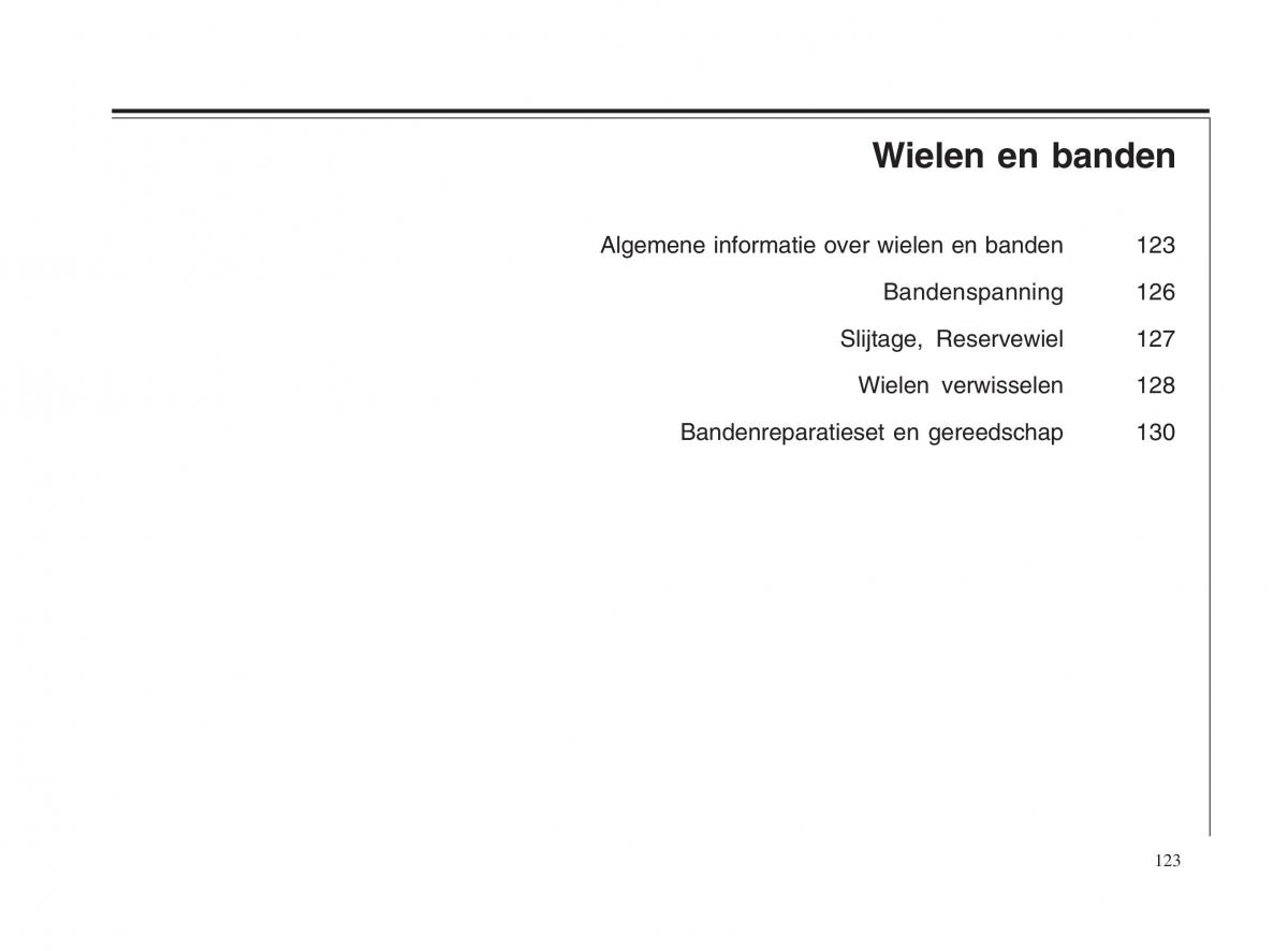 Volvo V70 II 2 handleiding / page 124