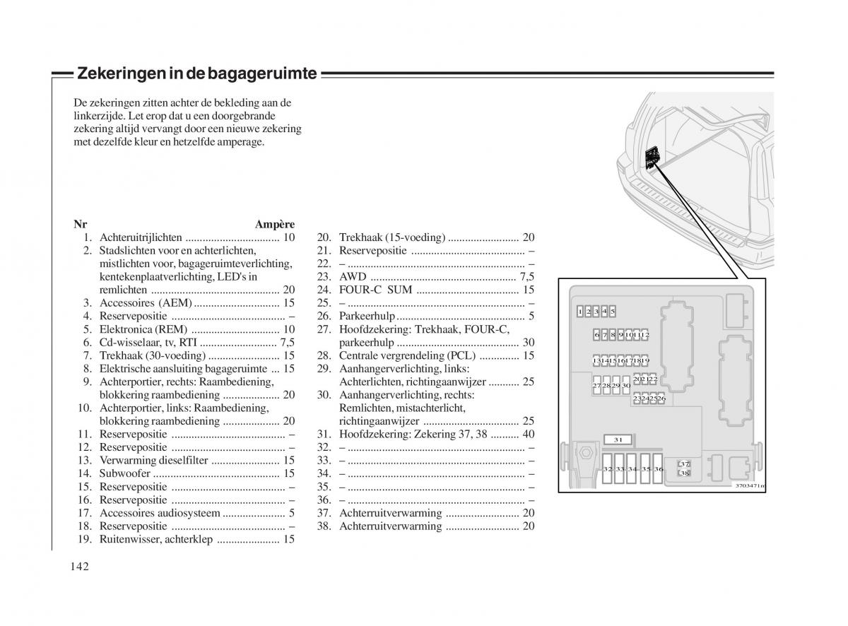 Volvo V70 II 2 handleiding / page 143