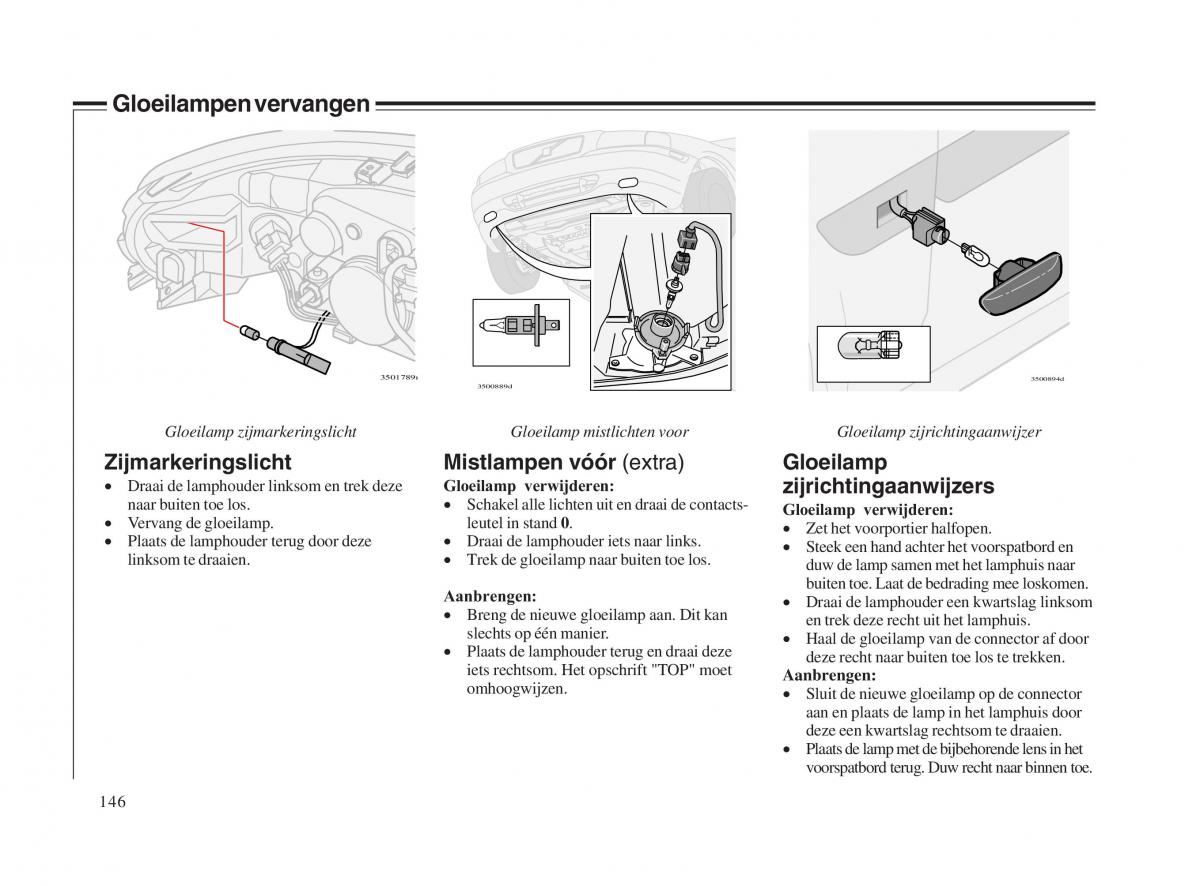 Volvo V70 II 2 handleiding / page 147