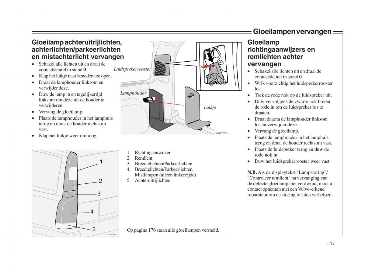 Volvo V70 II 2 handleiding / page 148