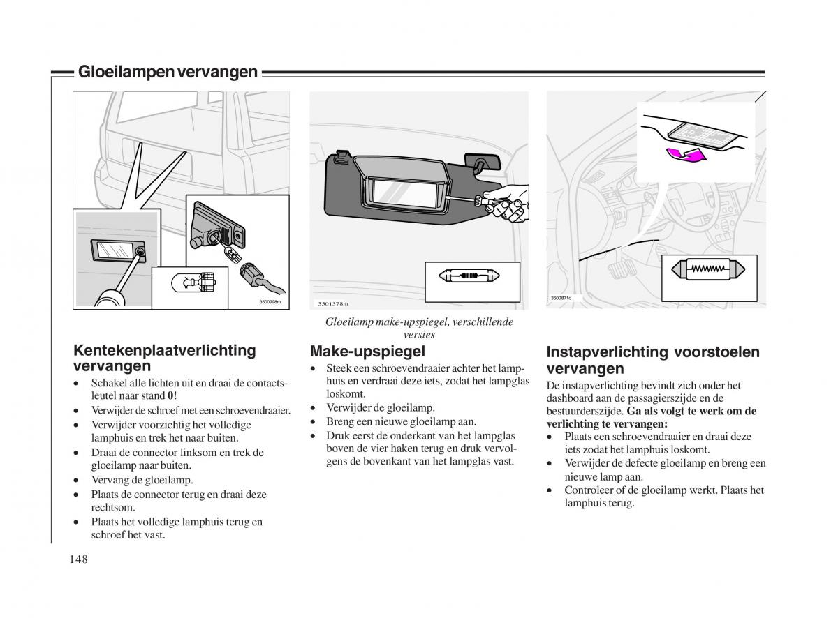 Volvo V70 II 2 handleiding / page 149