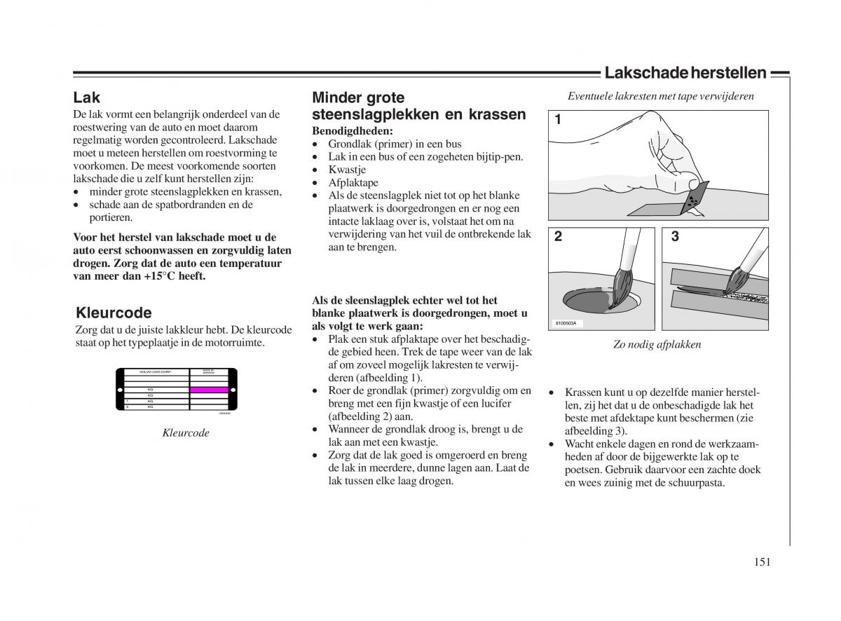 Volvo V70 II 2 handleiding / page 152