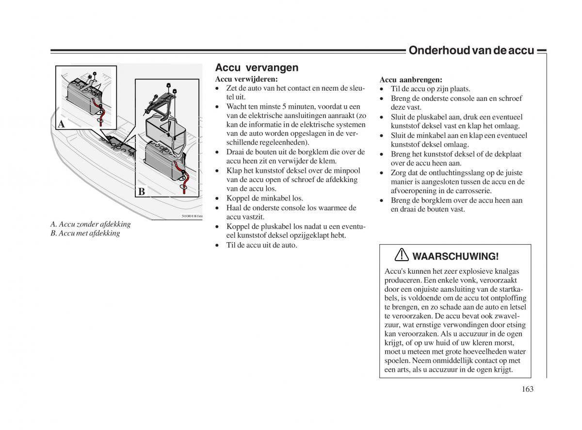 Volvo V70 II 2 handleiding / page 164