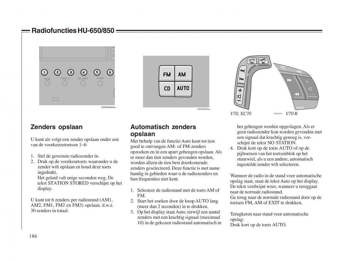 Volvo V70 II 2 handleiding / page 187