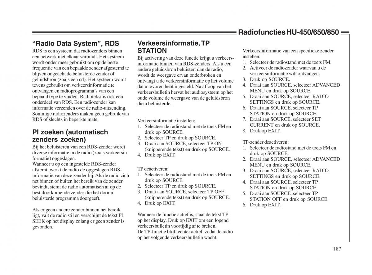 Volvo V70 II 2 handleiding / page 188