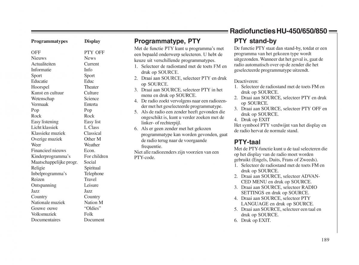 Volvo V70 II 2 handleiding / page 190