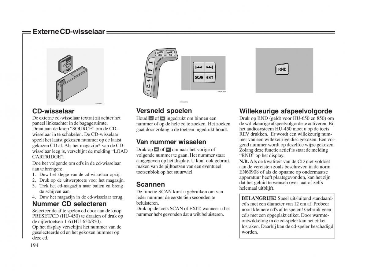 Volvo V70 II 2 handleiding / page 195