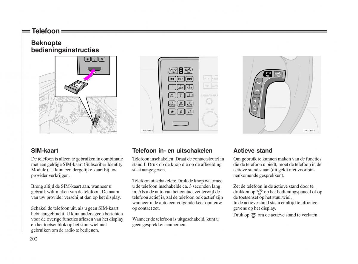 Volvo V70 II 2 handleiding / page 203