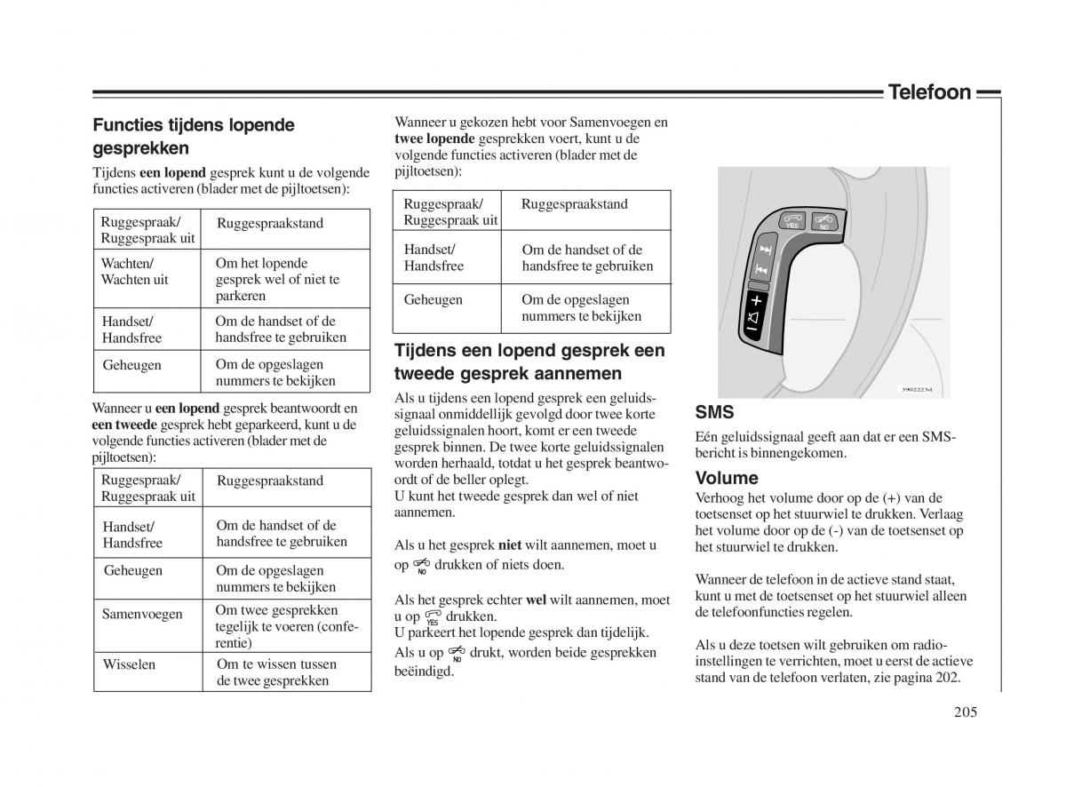 Volvo V70 II 2 handleiding / page 206