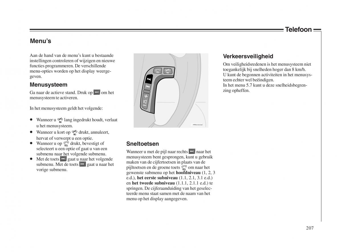 Volvo V70 II 2 handleiding / page 208