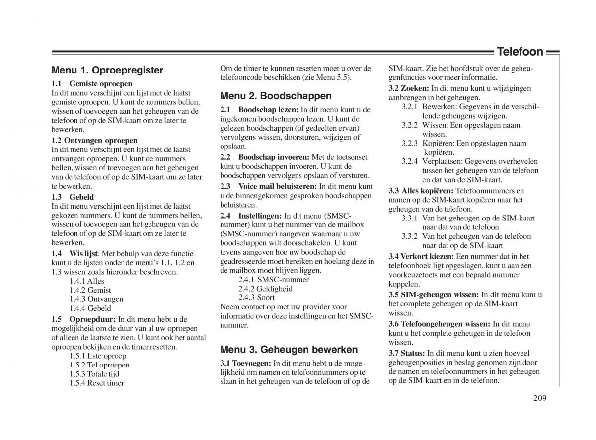 Volvo V70 II 2 handleiding / page 210