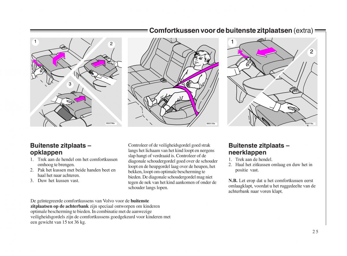 Volvo V70 II 2 handleiding / page 26