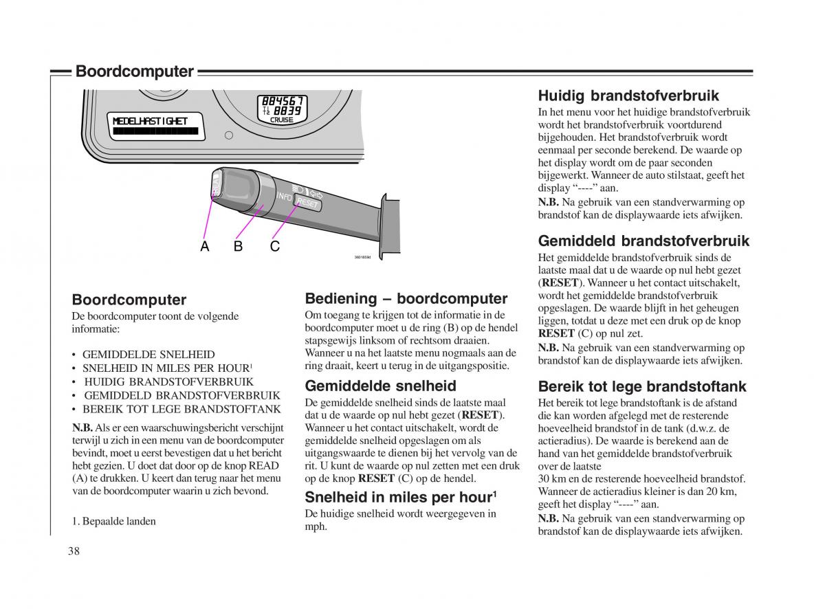 Volvo V70 II 2 handleiding / page 39