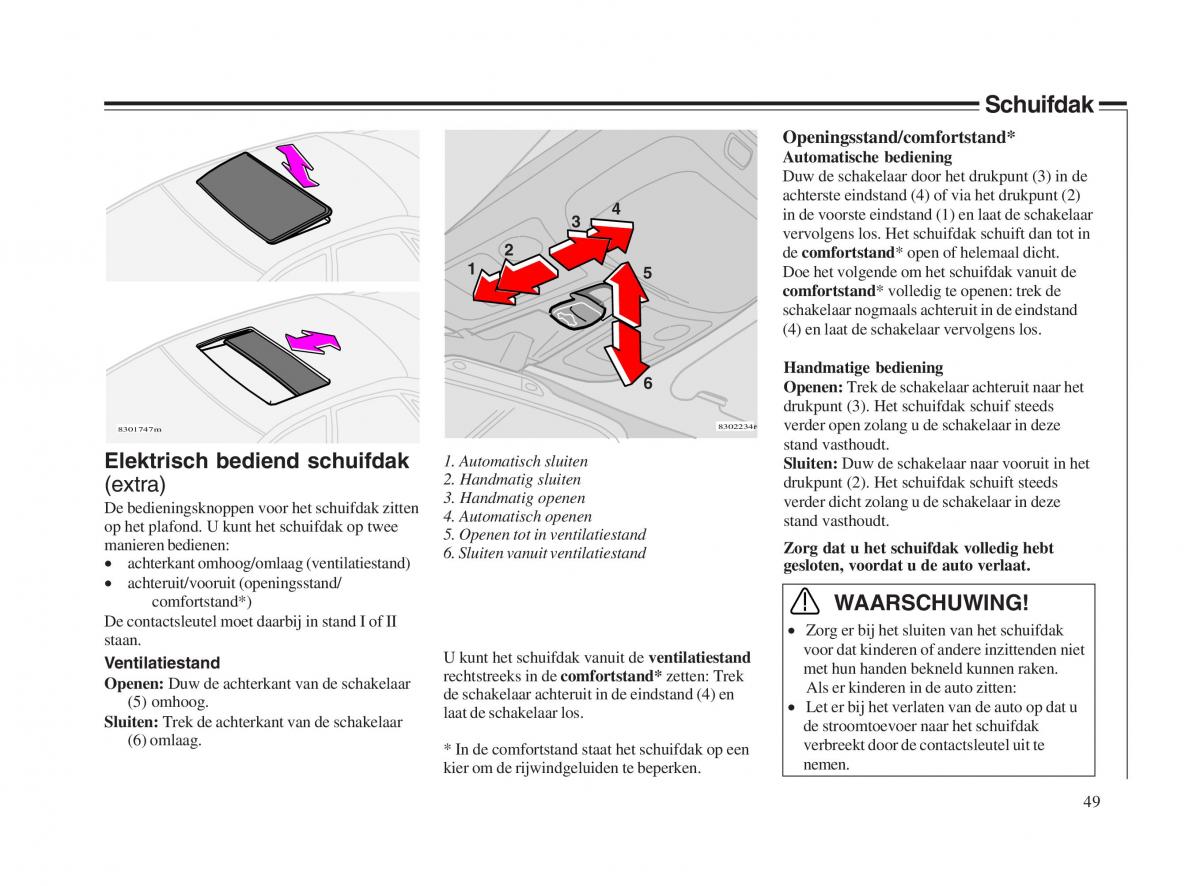 Volvo V70 II 2 handleiding / page 50