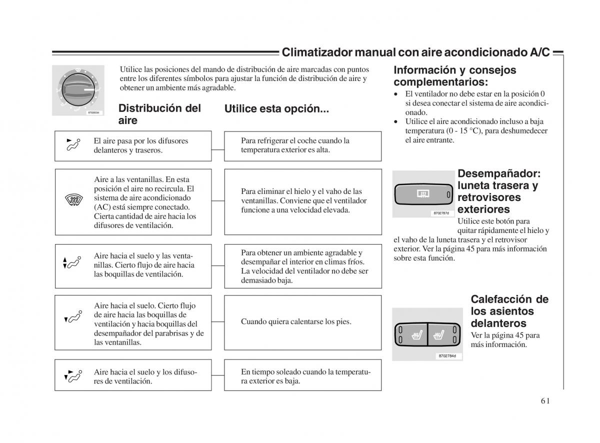 Volvo V70 II 2 manual del propietario / page 62