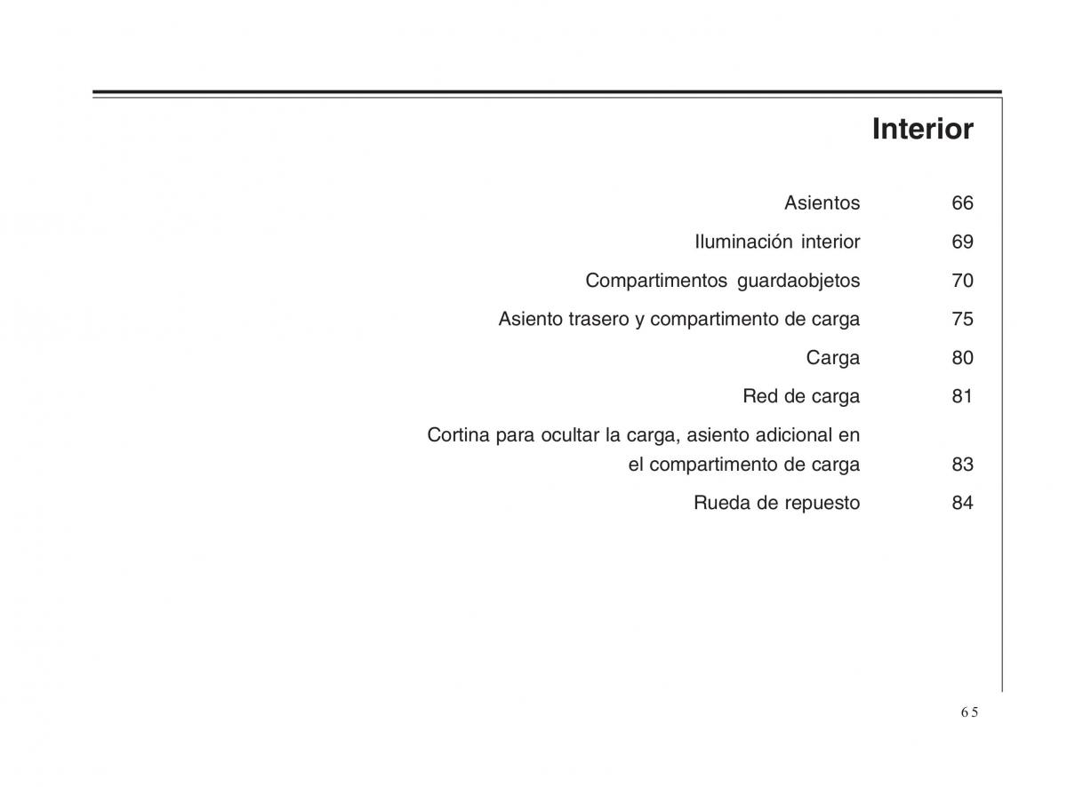 Volvo V70 II 2 manual del propietario / page 66