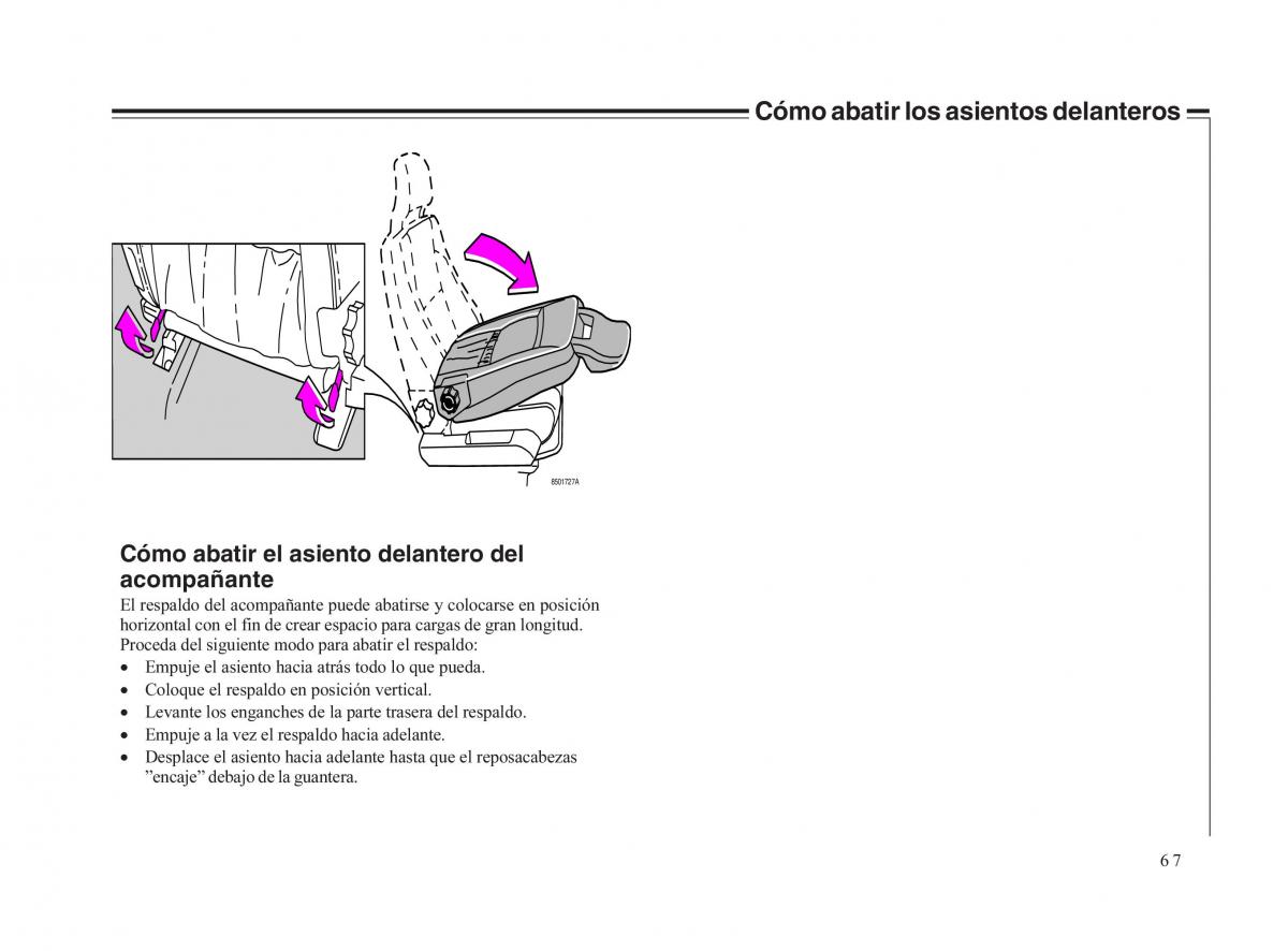 Volvo V70 II 2 manual del propietario / page 68