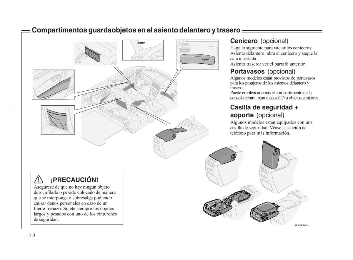 Volvo V70 II 2 manual del propietario / page 71