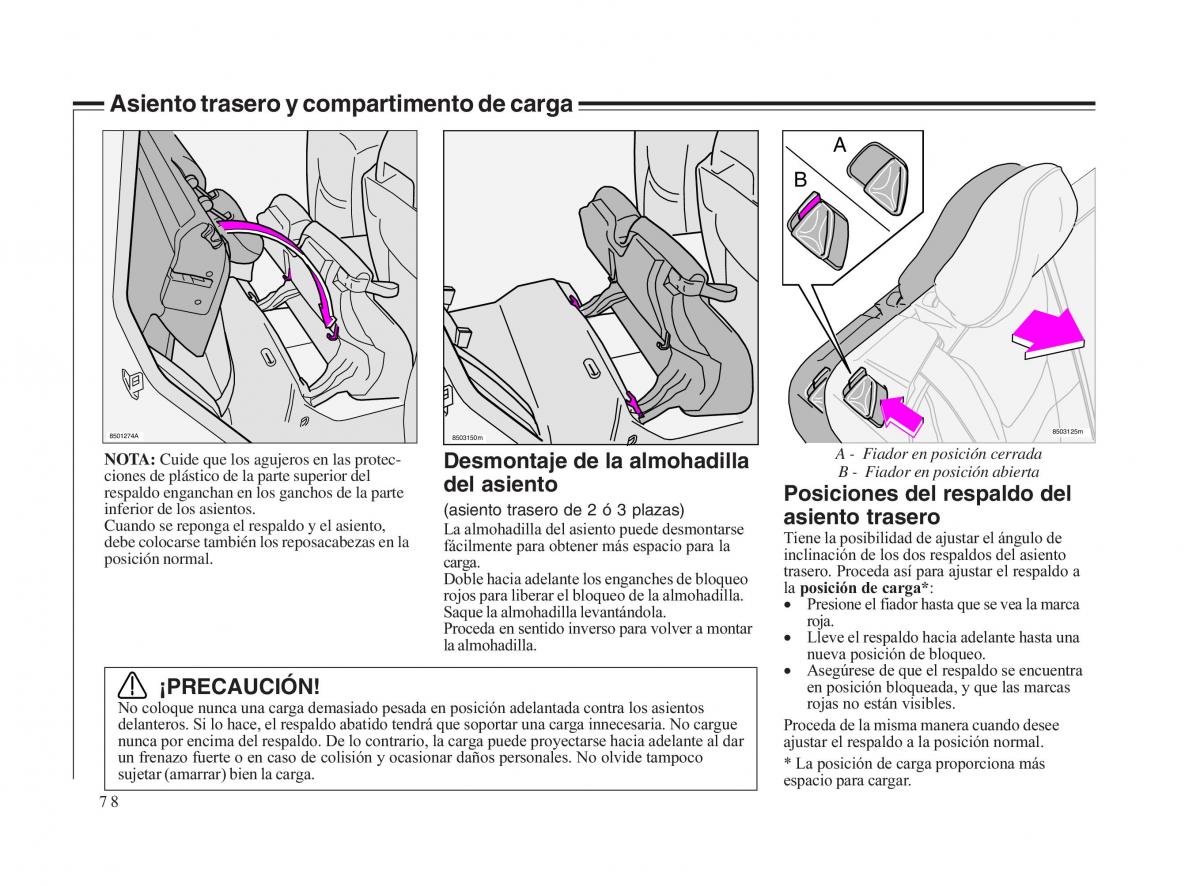 Volvo V70 II 2 manual del propietario / page 79