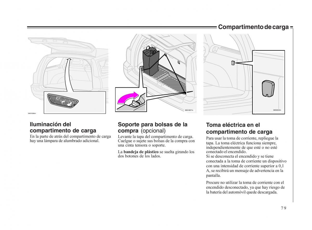 Volvo V70 II 2 manual del propietario / page 80