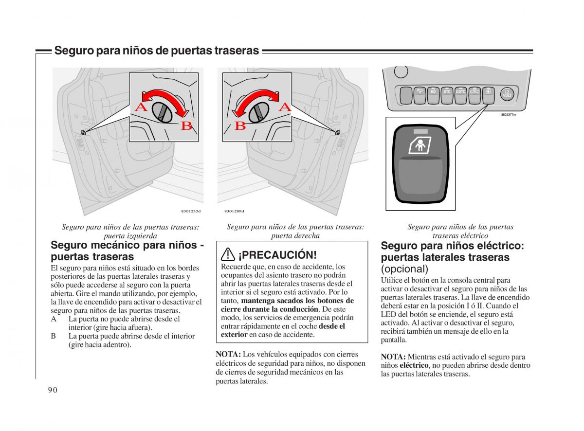 Volvo V70 II 2 manual del propietario / page 91