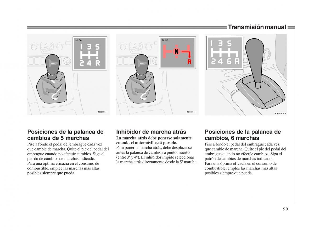 Volvo V70 II 2 manual del propietario / page 100