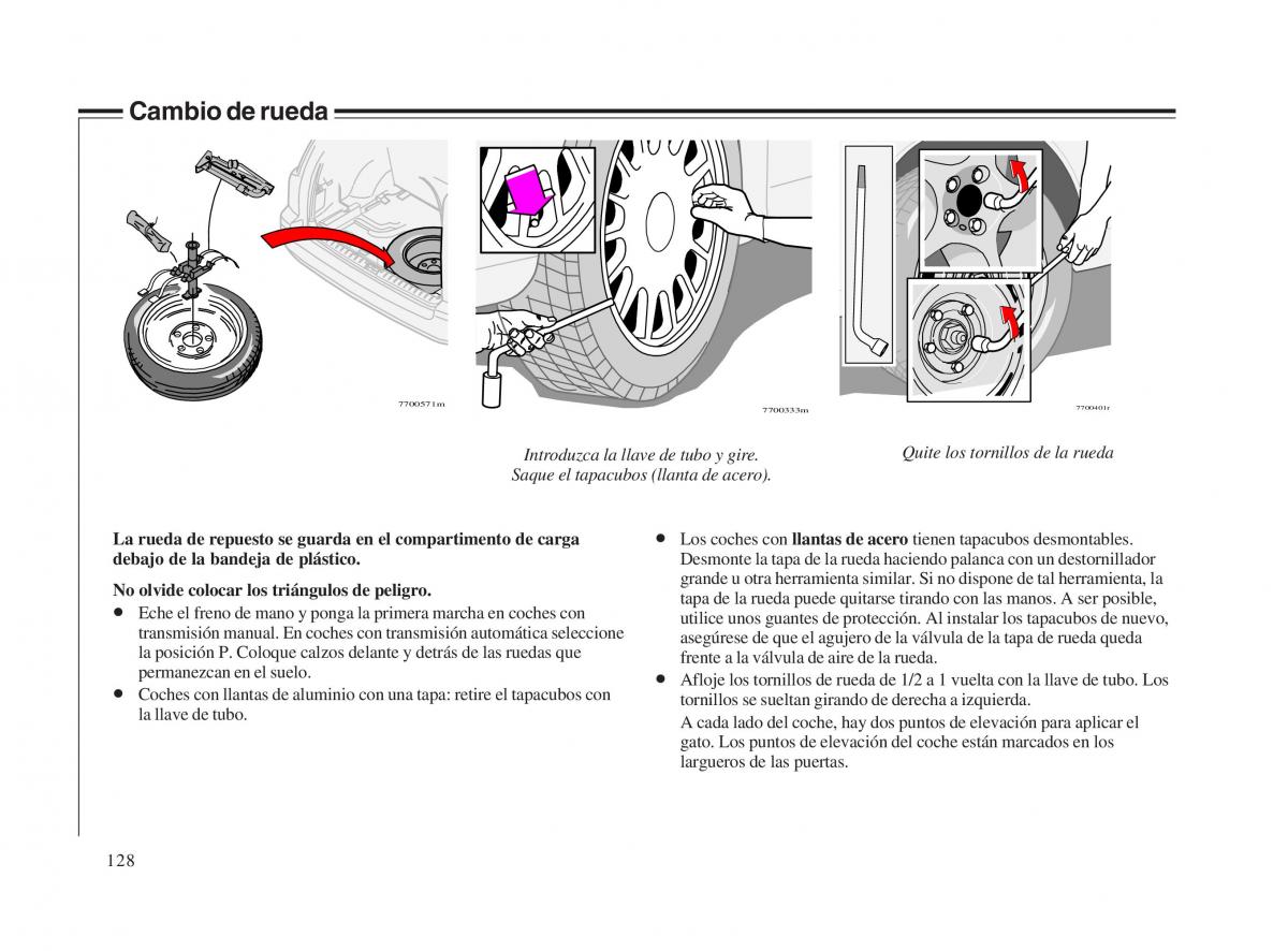 Volvo V70 II 2 manual del propietario / page 129