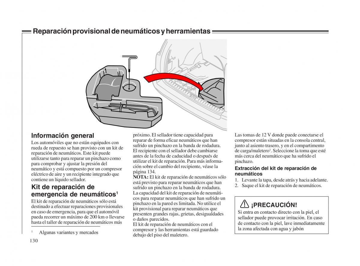 Volvo V70 II 2 manual del propietario / page 131