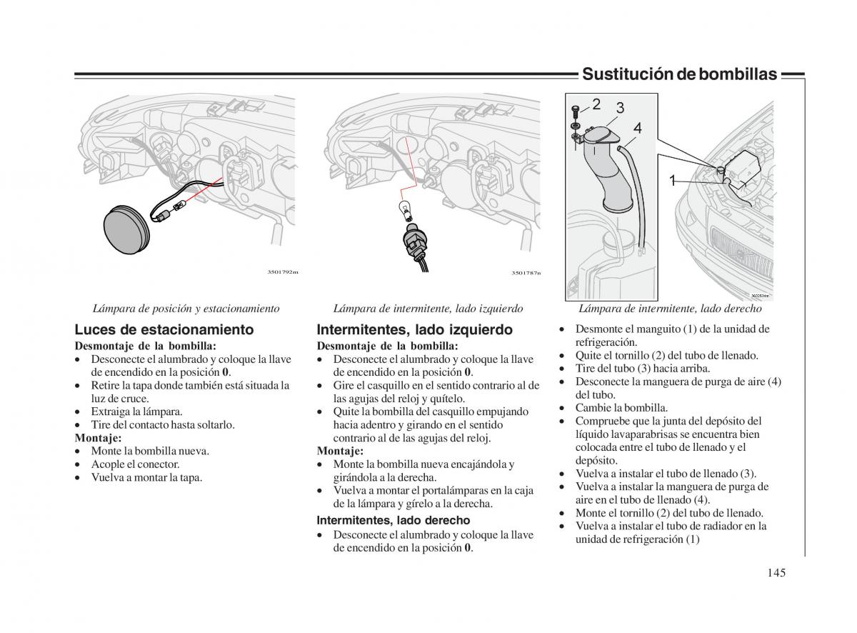 Volvo V70 II 2 manual del propietario / page 146