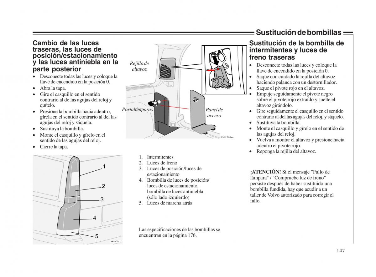 Volvo V70 II 2 manual del propietario / page 148