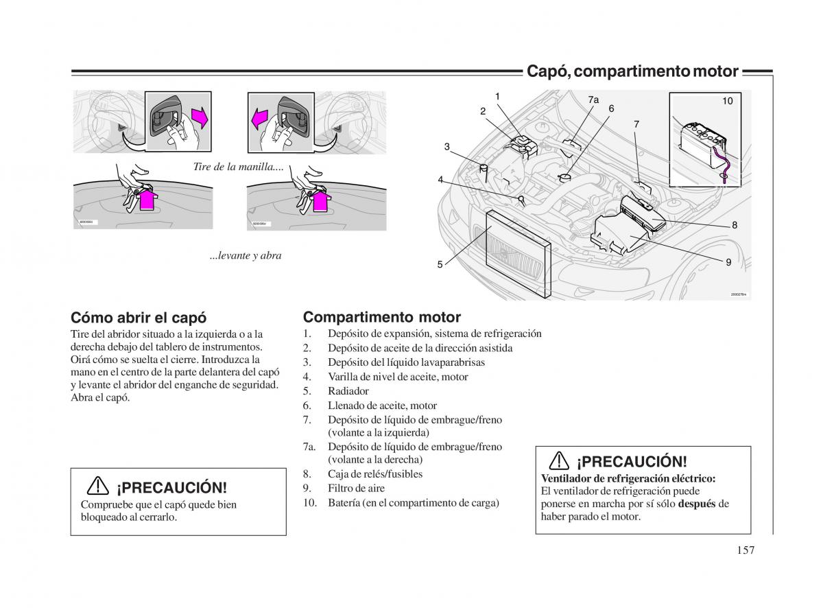 Volvo V70 II 2 manual del propietario / page 158