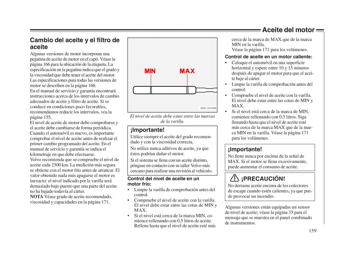 Volvo V70 II 2 manual del propietario / page 160