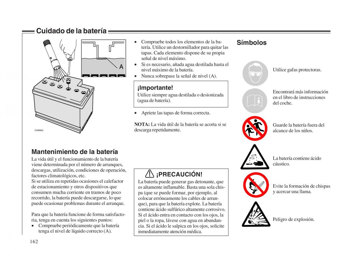 Volvo V70 II 2 manual del propietario / page 163