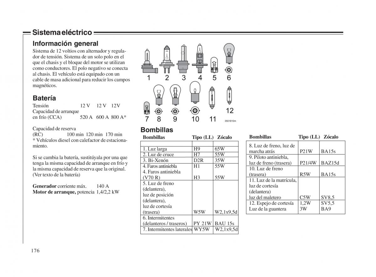 Volvo V70 II 2 manual del propietario / page 177