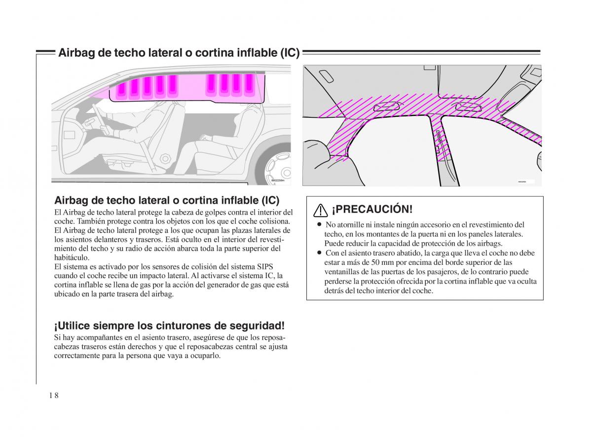 Volvo V70 II 2 manual del propietario / page 19