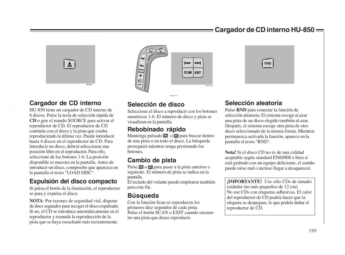 Volvo V70 II 2 manual del propietario / page 196