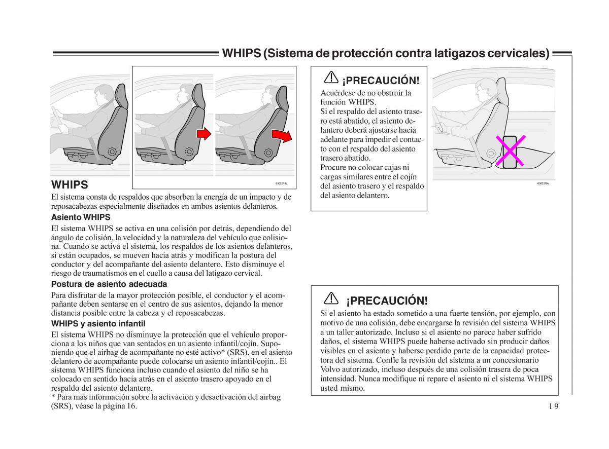 Volvo V70 II 2 manual del propietario / page 20