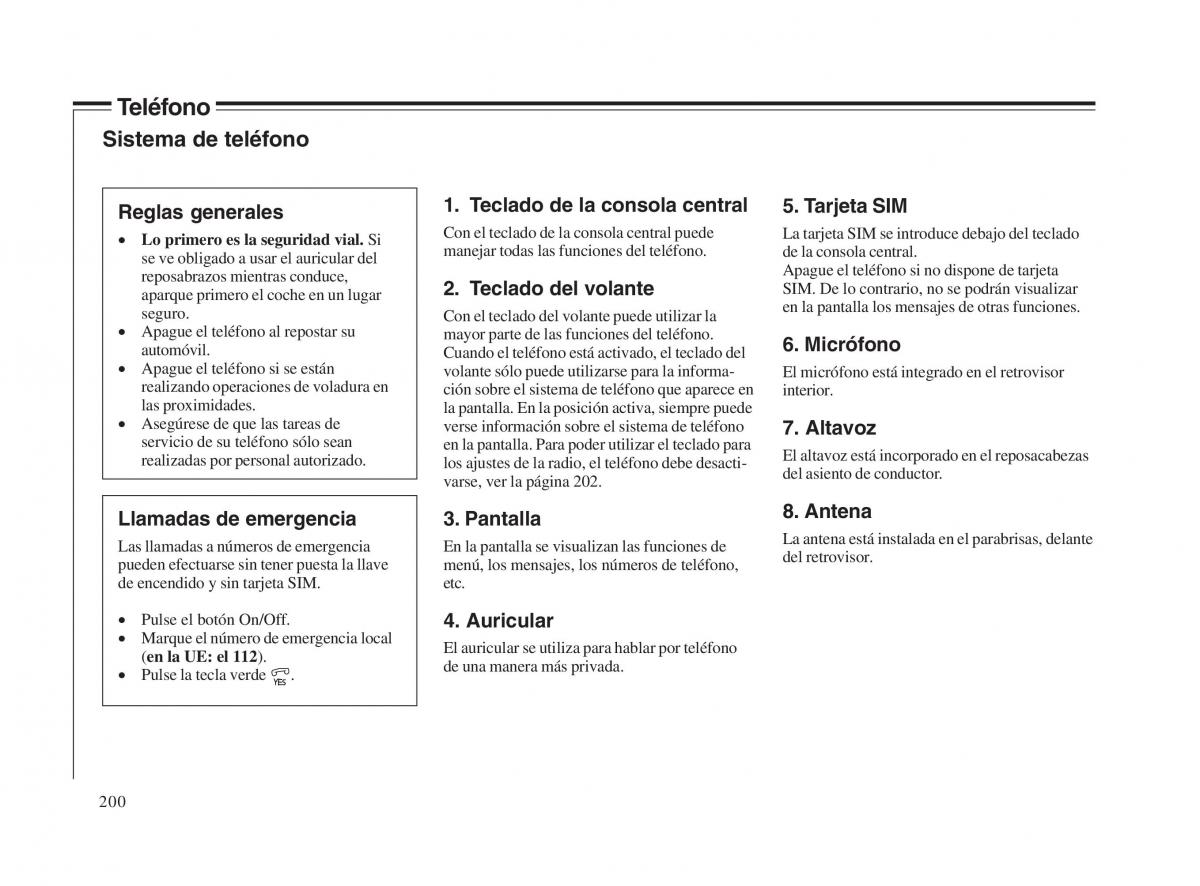 Volvo V70 II 2 manual del propietario / page 201