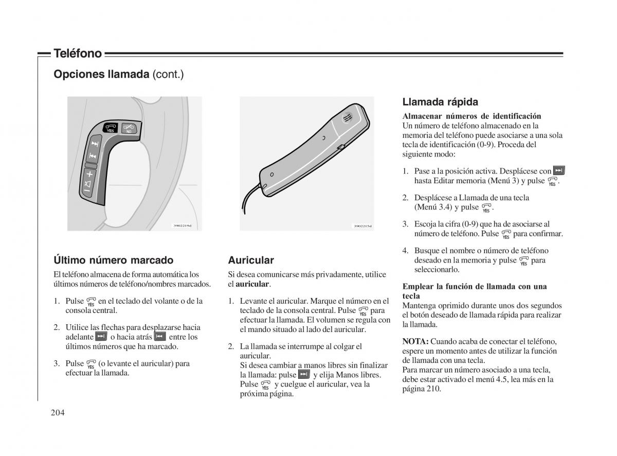 Volvo V70 II 2 manual del propietario / page 205