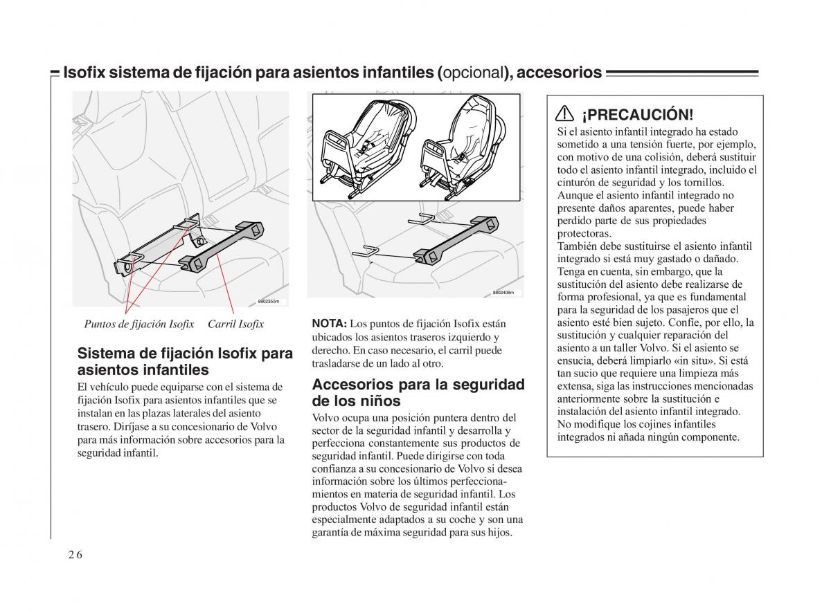 Volvo V70 II 2 manual del propietario / page 27