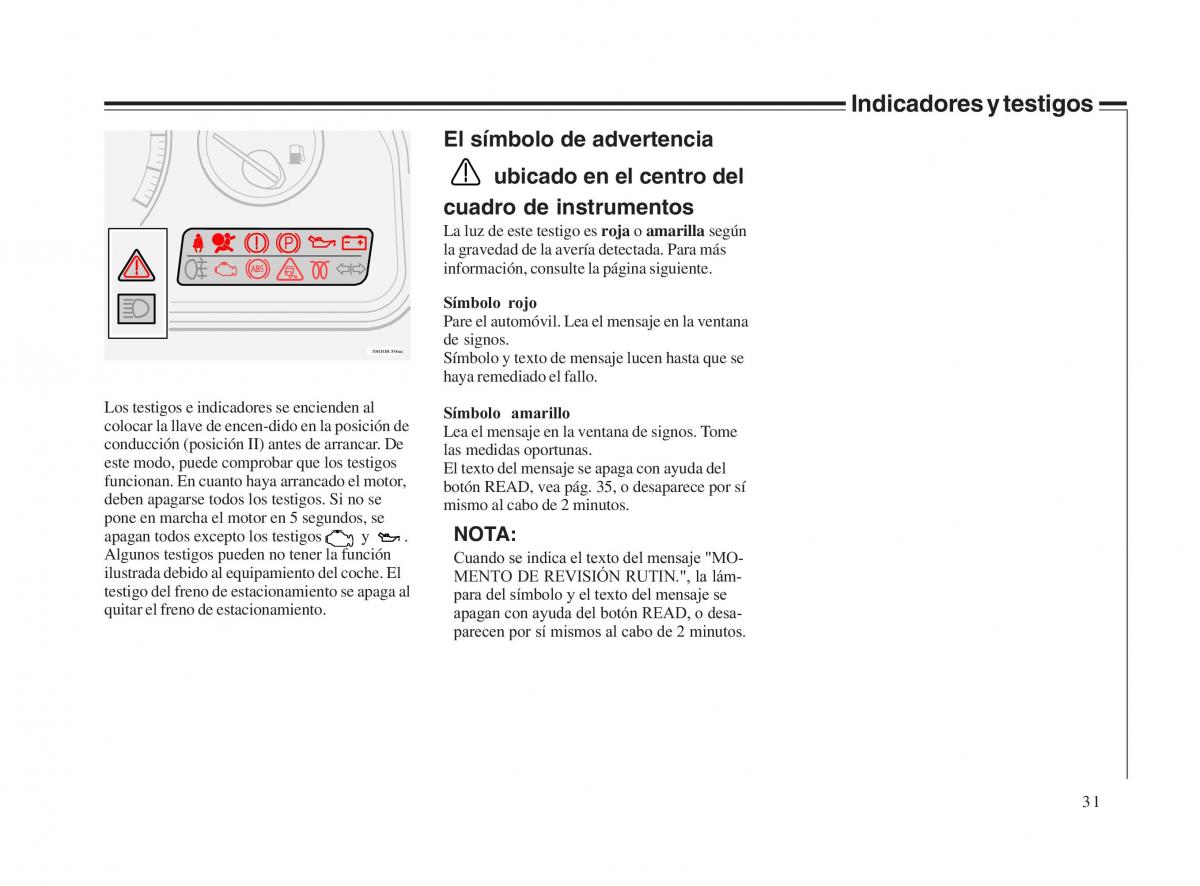 Volvo V70 II 2 manual del propietario / page 32