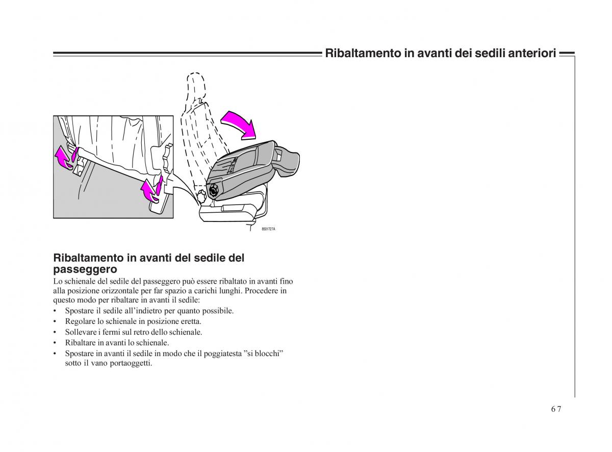 Volvo V70 II 2 manuale del proprietario / page 68