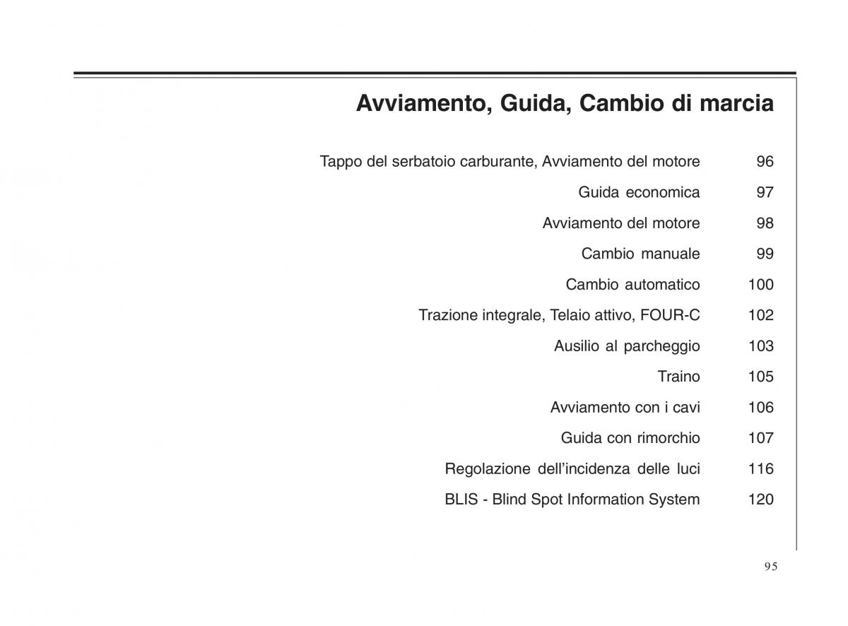 Volvo V70 II 2 manuale del proprietario / page 96