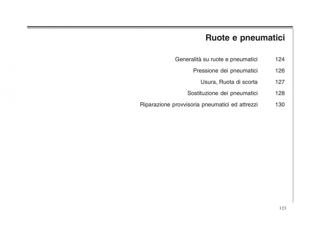 Volvo V70 II 2 manuale del proprietario / page 124