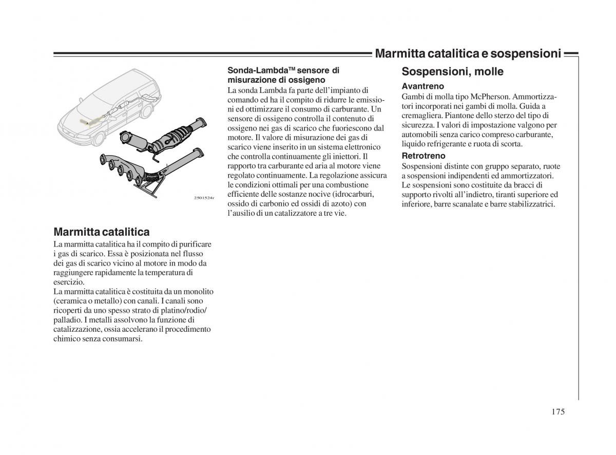 Volvo V70 II 2 manuale del proprietario / page 176