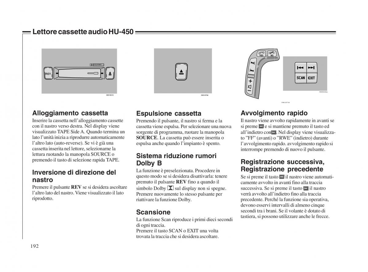 Volvo V70 II 2 manuale del proprietario / page 193