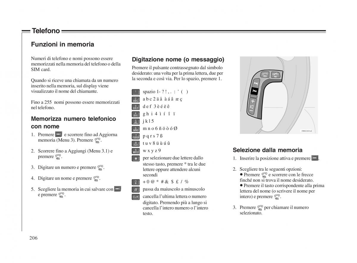 Volvo V70 II 2 manuale del proprietario / page 207