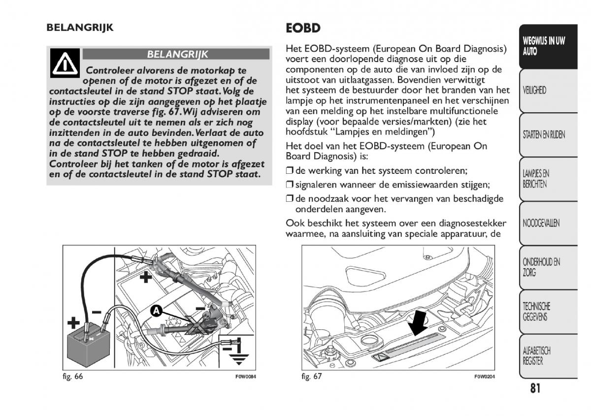 Fiat Panda III 3 handleiding / page 87